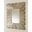 Linenfold Small Mirror In Silver