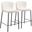 Linz Counter Stool Set of 2 In Cream