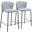 Linz Counter Stool Set of 2 In Gray