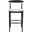 Lionel Retro Bar Stool in Black and Cream