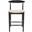 Lionel Retro Counter Stool in Black and Cream