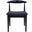 Lionel Retro Dining Chair Set of 2 in Black DCH1003B-SET2