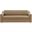 Liora Performance Velvet Sofa In Taupe