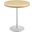 Lippa 20 Inch Artificial Round Side Table In White