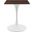 Lippa 24 Inch Square Dining Table EEI-5161-WHI-CHE
