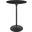 Lippa 28 Inch Artificial Marble Bar Table In Black EEI-4892-BLK-BLK
