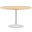 Lippa 48 Inch Artificial Round Dining Table In White