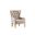 Lippa Chair In Taupe and Gold