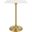 Lippa Gold and White 28 Inch Square Wood Top Bar Table EEI-3263-GLD-WHI