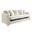 Lippa Sofa In Gold and Off white