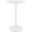 Lippa White 28 Inch Round Wood Bar Table