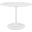 Lippa White 40 Inch Round Artificial Marble Dining Table