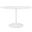 Lippa White 47 Inch Round Wood Top Dining Table