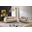 Lisa Living Room Set In Ivory And Gold