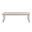 Lisbon Cocktail Table In Silky Cream and Bronze