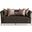Lisbon Loveseat In Onyx Gold