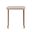 Lisbon Side Table In Silky Cream and Bronze
