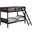 Littleton Twin Over Twin Bunk Bed Espresso