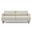 Livingston Woven-Blend Fabric 76 Inch Sofa In Cream White