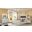 Lizelle Queen 4 Piece Upholstered Bedroom Set In Beige