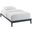 Lodge Gray Twin Wood Platform Bed Frame