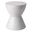Logan End Table In White