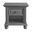 London Lane 1 Drawer Nightstand In Arctic Gray