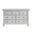 London Lane 7 Drawer Dresser In Vintage White