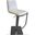 London White Adjustable Bar Stool