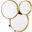Loni Mirror in Gold