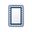 Loop Mirror In Marine Blue