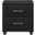 Lorenzi Black Nightstand