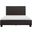 Lorenzi Dark Brown Full Upholstered Platform Bed