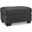 Loreo Ottoman In Ebony