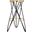 Lorna Black and Gold Leaf Bar Stool