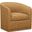 Los Altos Colton Swivel Chair In Orange