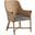 Los Altos Keeling Woven Arm Chair In Blue