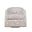 Lottie Floral Print Upholstered Barrel Accent Swivel Chair In Sand