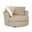 Loughlin Swivel Chair In Light Brown