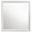 Louis Philippe Dresser Mirror In White