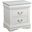 Louis Philippe White Nightstand