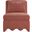 Lowry Accent Chair In Terracotta Rose