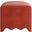 Lowry Ottoman In Terracotta Rose