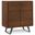 Lowry Solid Wood Medium Storage Cabinet In Walnut Veneer
