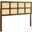 Luana Cane Full Headboard In Walnut