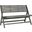 Luca Ash Grey Folding Bench