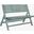 Luca Beach House Blue Folding Bench