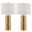 Lucano Table Lamp Set of 2 In Gold