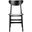 Lucca Black Retro Dining Chair Set of 2