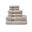Luce Egyptian Cotton 6 Piece Towel Set In Sand